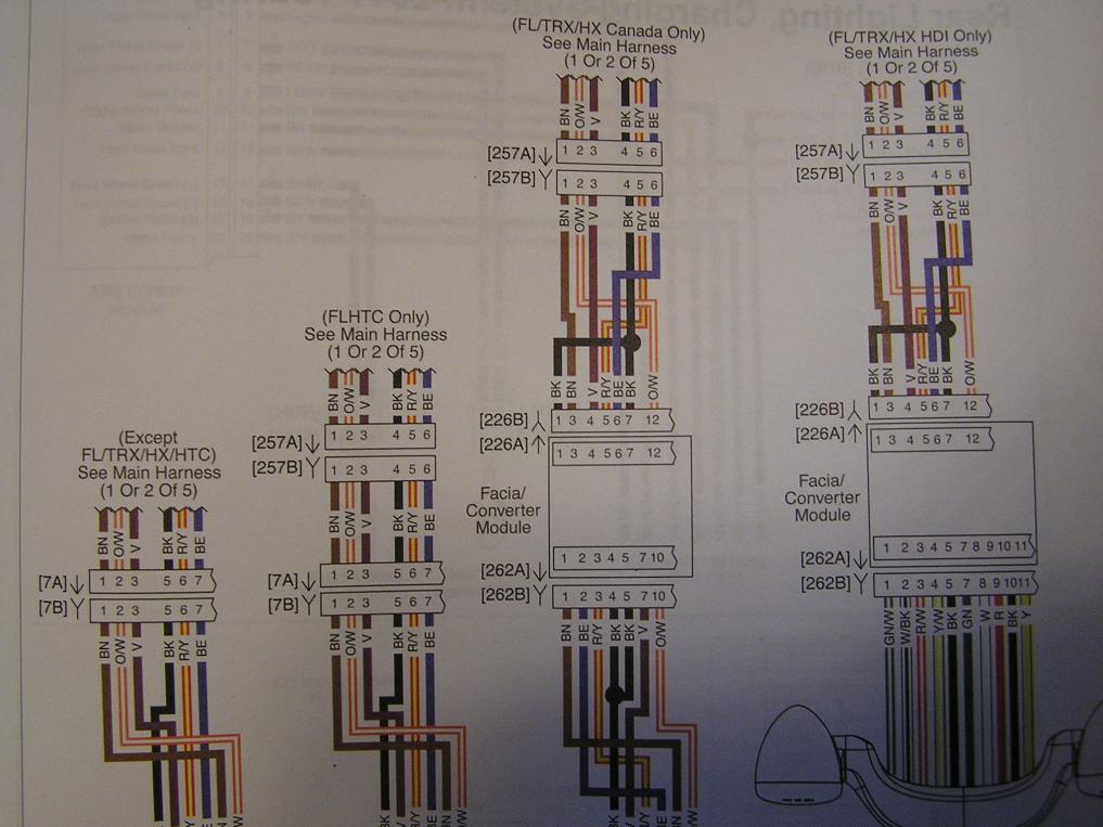Harley Flhx Radio Wiring Diagram
