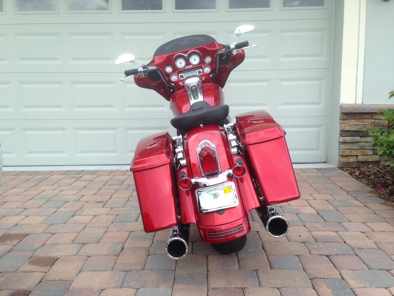 My SG with Tombstone taillight - Harley Davidson Forums