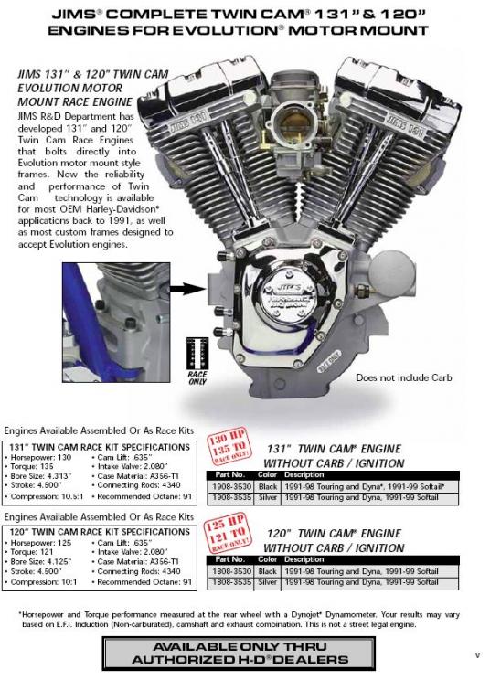 Jims harley sale engines