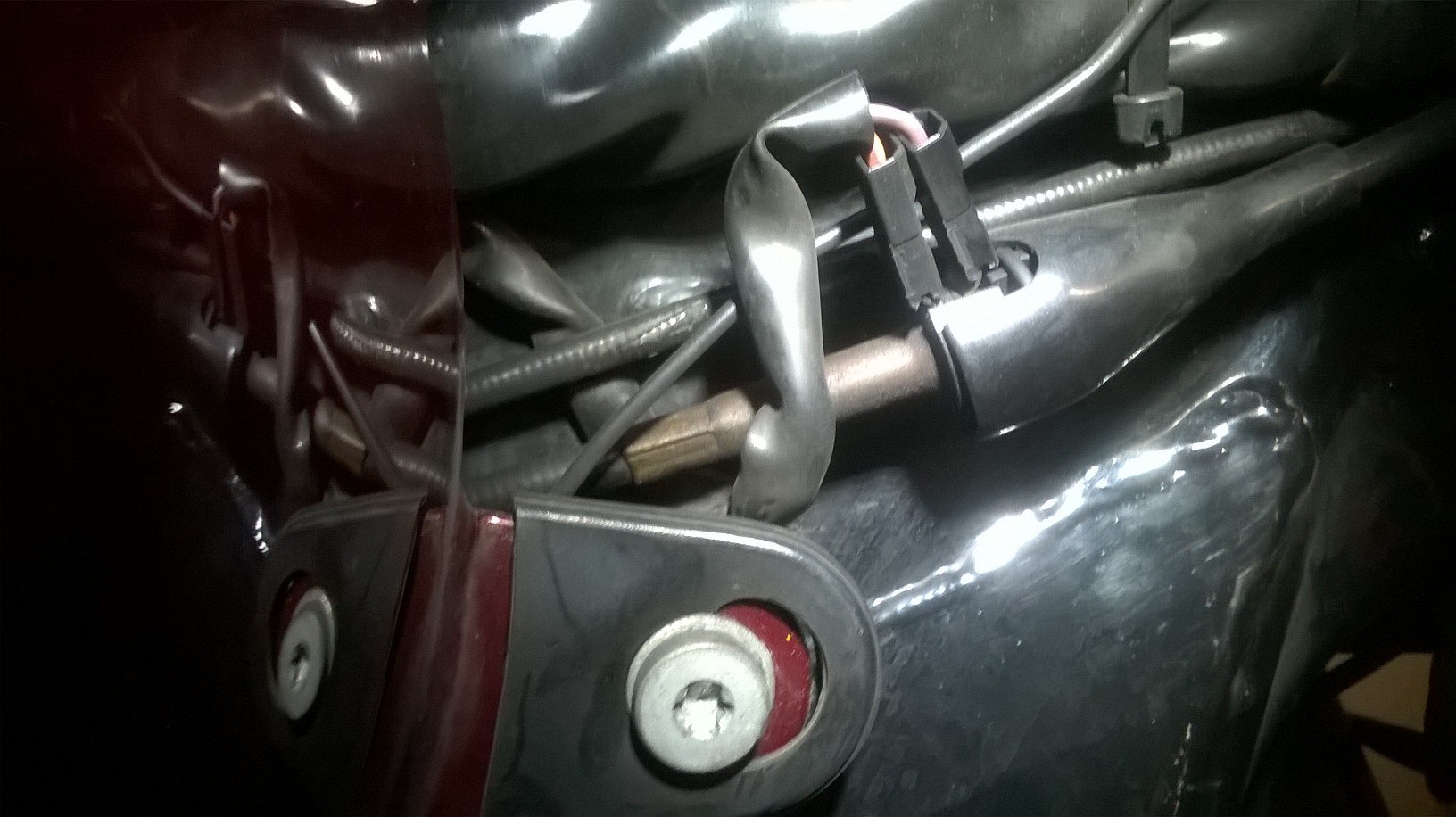 wires on throttle cable - Harley Davidson Forums