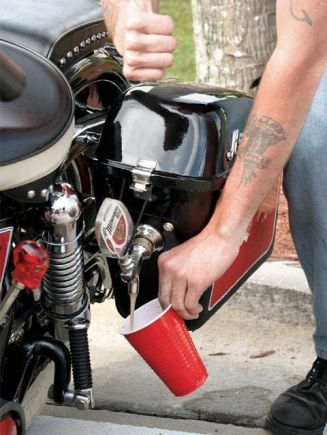 harley water bottle holder