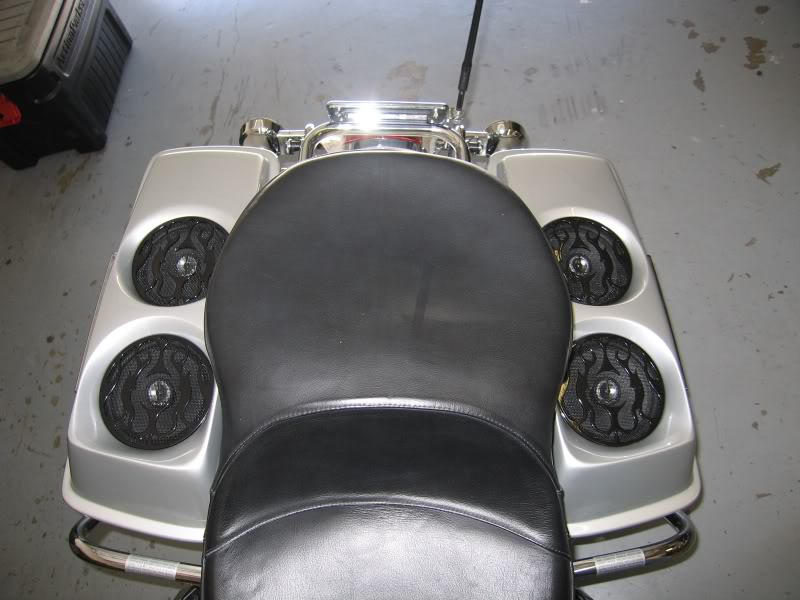 motorcycle bag speakers