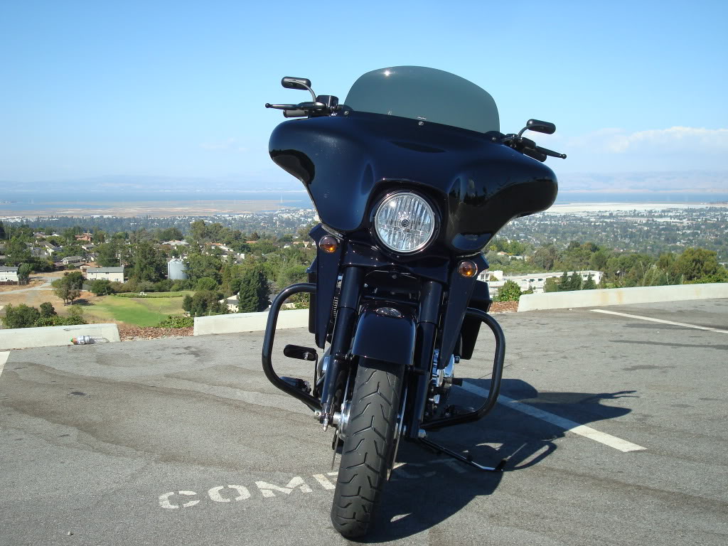 street glide fairing wind deflectors