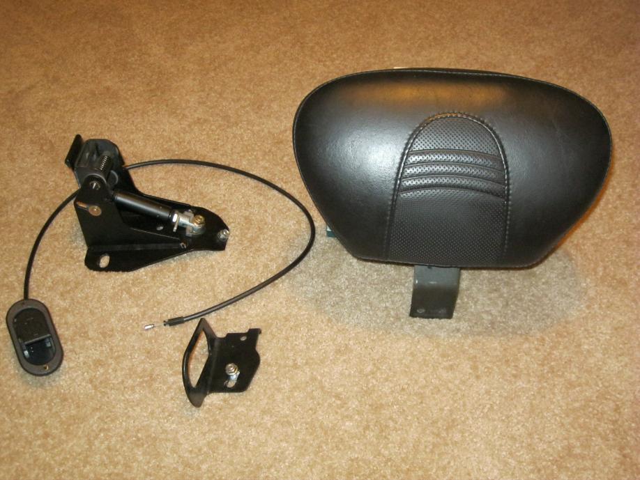 harley davidson adjustable rider backrest