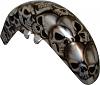 Road King Classic FLHRC Tank Fenders Skulls Set fits 2009 2010 2011 by COLORMANIA-e156-front-fender.jpg