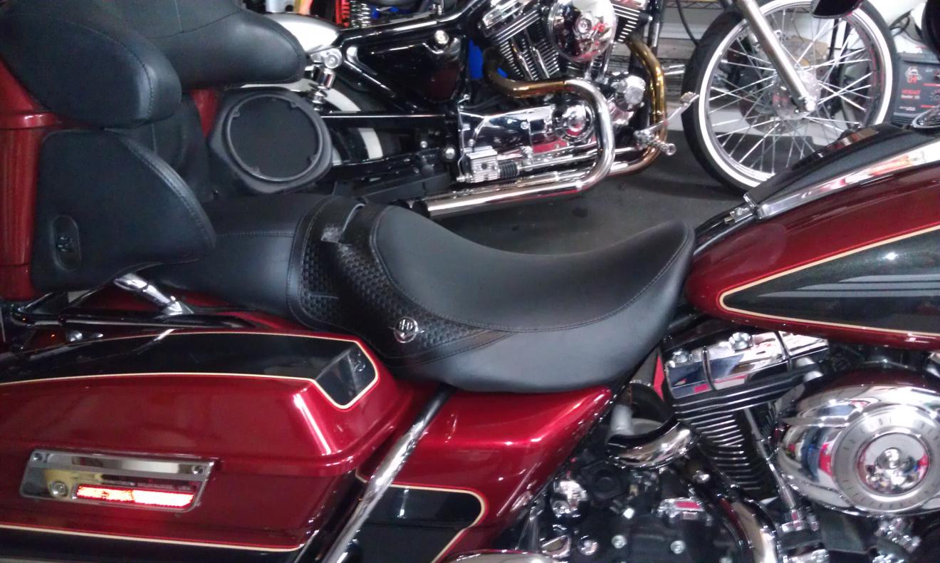 Road King/Electra Glide Seat - Harley Davidson Forums