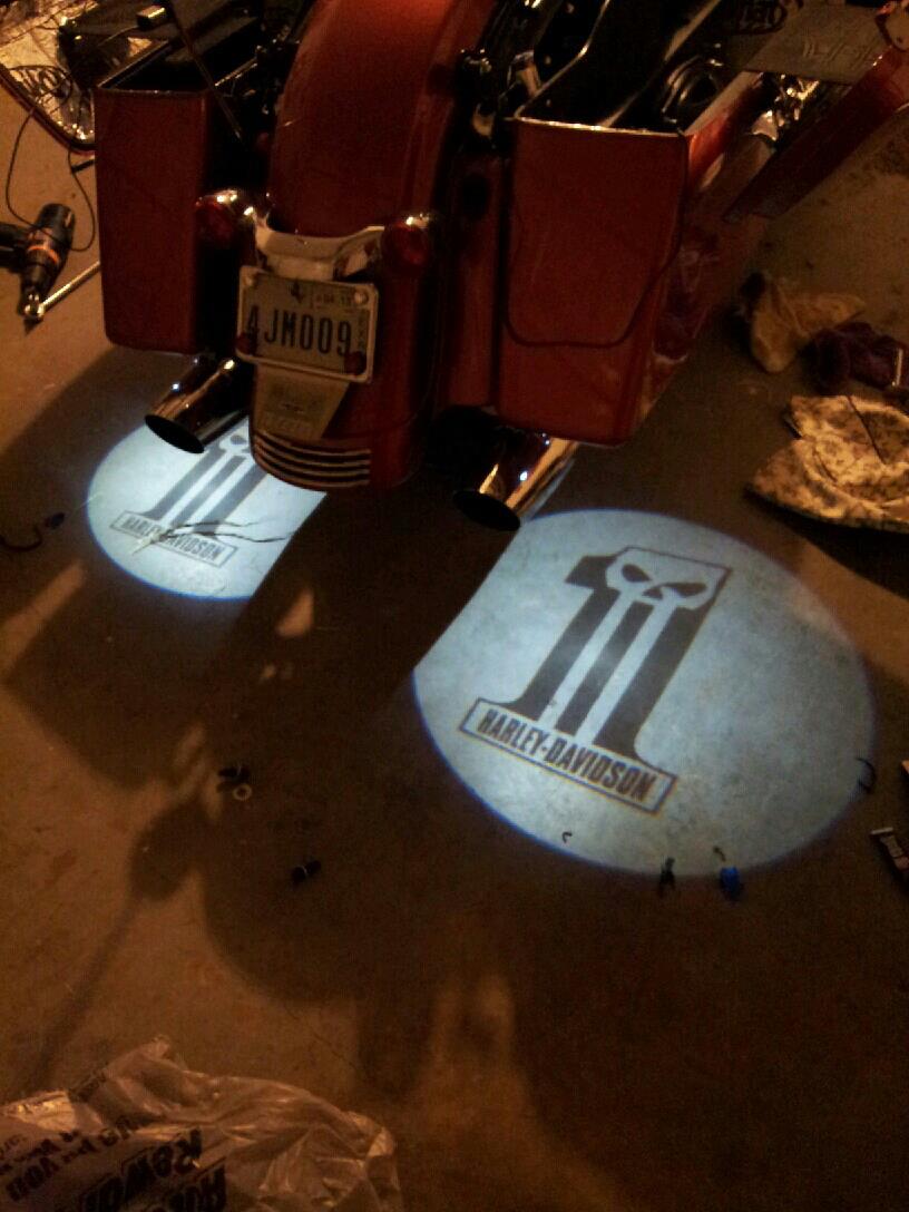  Harley Logo Lights Harley Davidson Forums