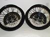 Black &amp; Chrome 16&quot; Spoke Wheels for 3/4&quot; Axles-dsci3340.jpg