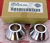 Chrome Front Wheel Spacer Kit - Tapered-spacers.jpg