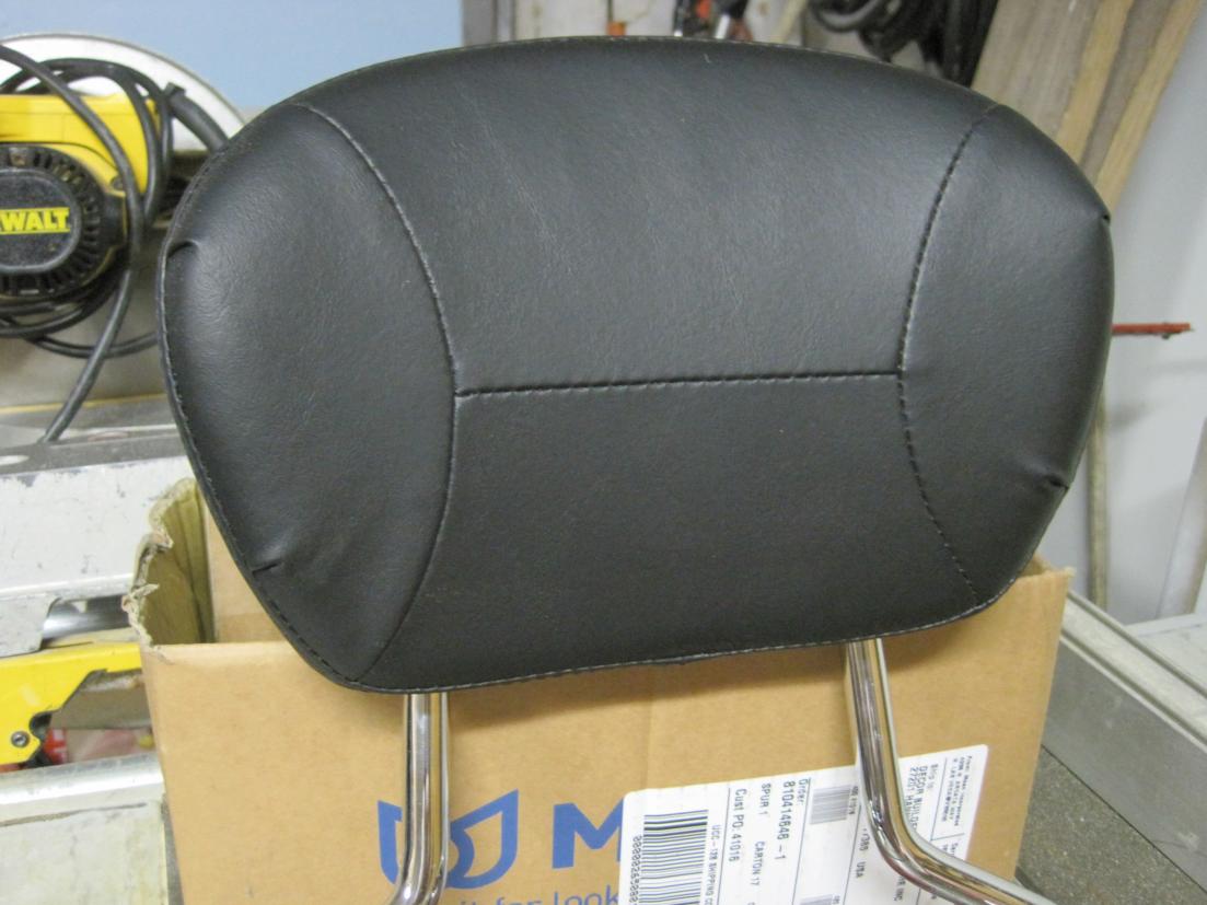 Comfort Stitch Pass Backrest - Harley Davidson Forums