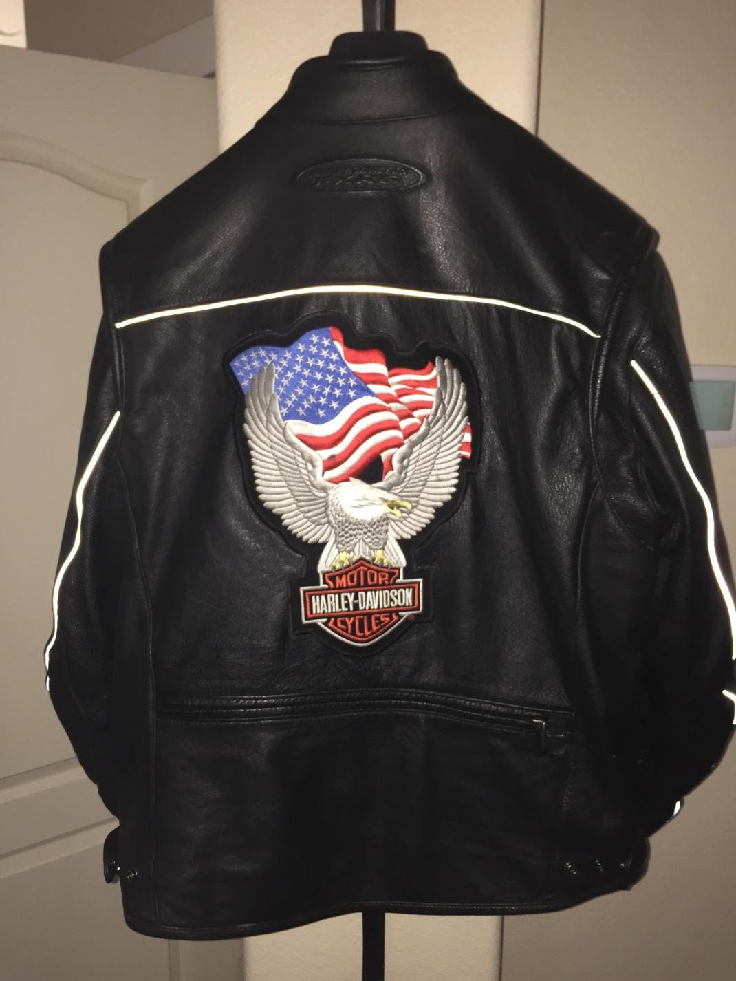 98518-05VM Harley FXRG Jacket XLNT Condition XL - Harley Davidson Forums