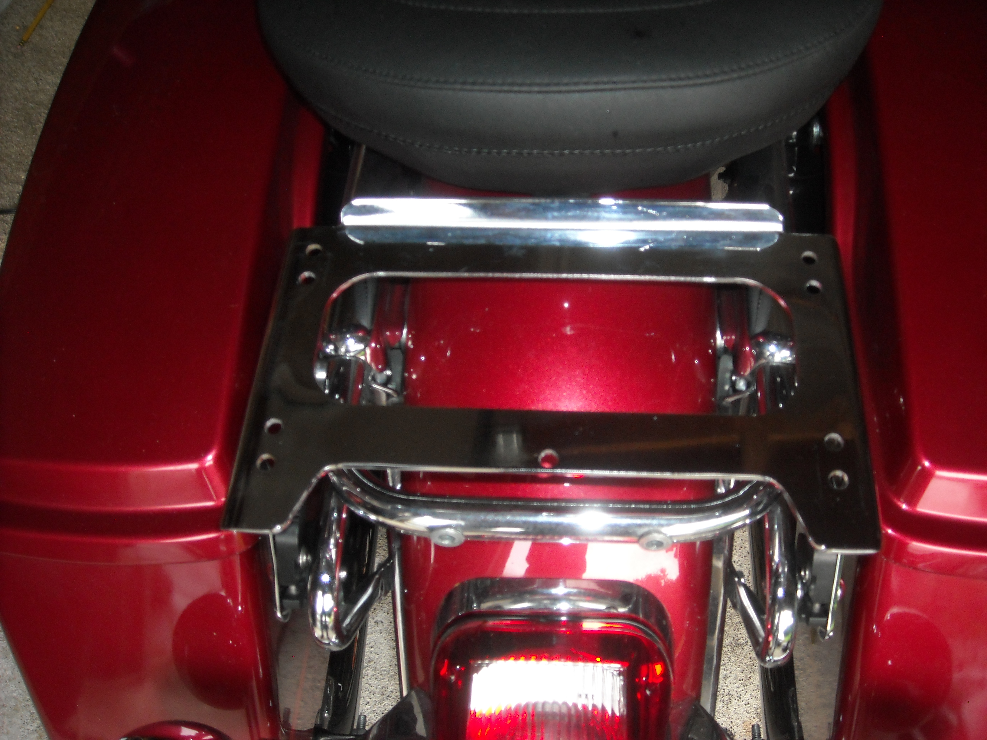 harley tour pack mounting plate
