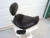 Mustang Solo Seat With Backrest #79100-side_complete.jpg