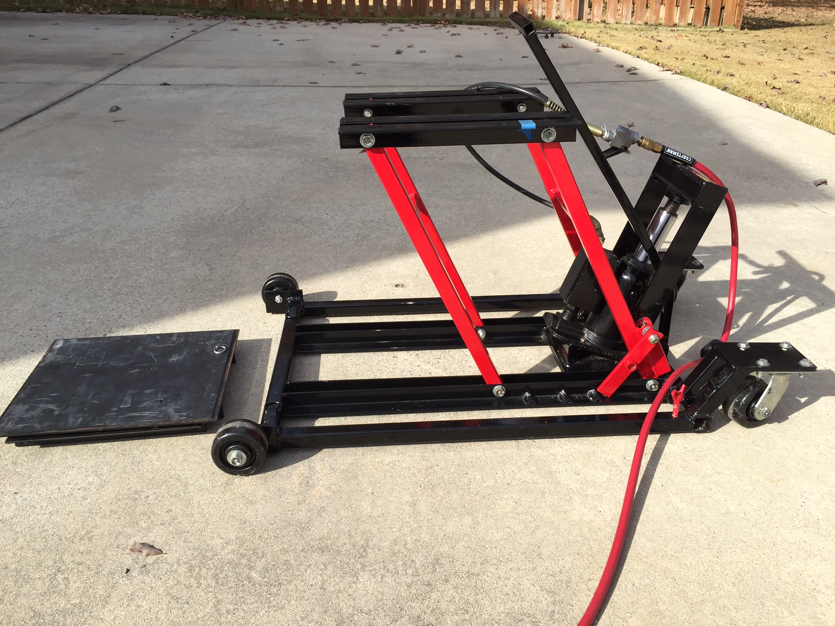 Used pitbull motorcycle lift shop for sale