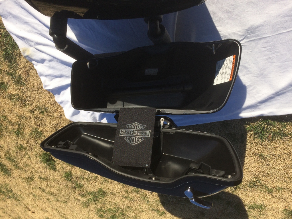 harley one touch saddlebags