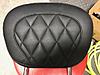 Mustang Wide Tripper Solo Seat, Pillion, Sissy Bar Pad - Diamond Patter-backrest-pad.jpg