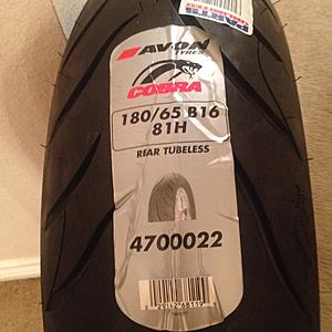 Avon Cobra Rear Tire , 180/65/B16 For Sale-avon-cobra-rear-tire.jpg