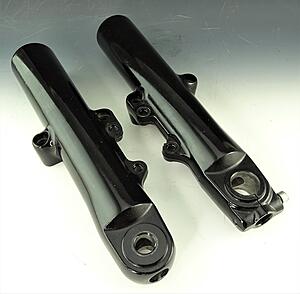 Harley Black Powder Coated 14-Up Touring Upper &amp; Lower Fork Legs Sliders 49mm-dsc07349.jpg