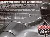 12&quot; smoked Klock Werks Flare windshield for Road Glide-001edited.jpg