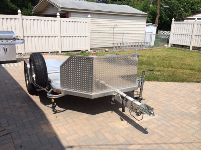 Aluminum motorcycle trailer - Harley Davidson Forums