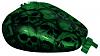 SKULL LOVERS FLHRC Custom Paint Set 09 10 11 Road King Classic ON SALE by Colormania-e156-tank-organic-green.jpg