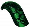 SKULL LOVERS FLHRC Custom Paint Set 09 10 11 Road King Classic ON SALE by Colormania-e156-rear-fender-organic-green.jpg