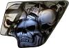 SKULL LOVERS FLHRC Custom Paint Set 09 10 11 Road King Classic ON SALE by Colormania-e156-side-cover-2.jpg