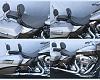 Passenger Pillion Seats for Road Kings, Street Glide, Ultras, Road Glides, Softails-2toneostrichw-studs.jpg