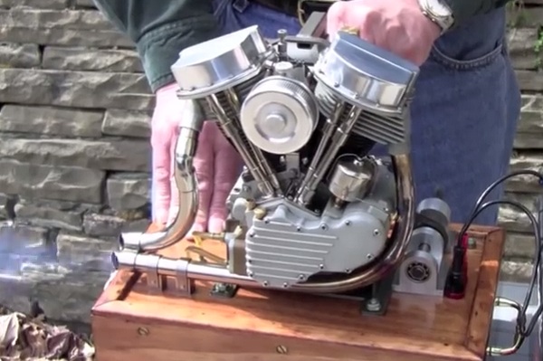 harley panhead motor