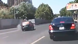 Driver Attempts U-Turn, Wastes Motorcyclist in Epic Crash