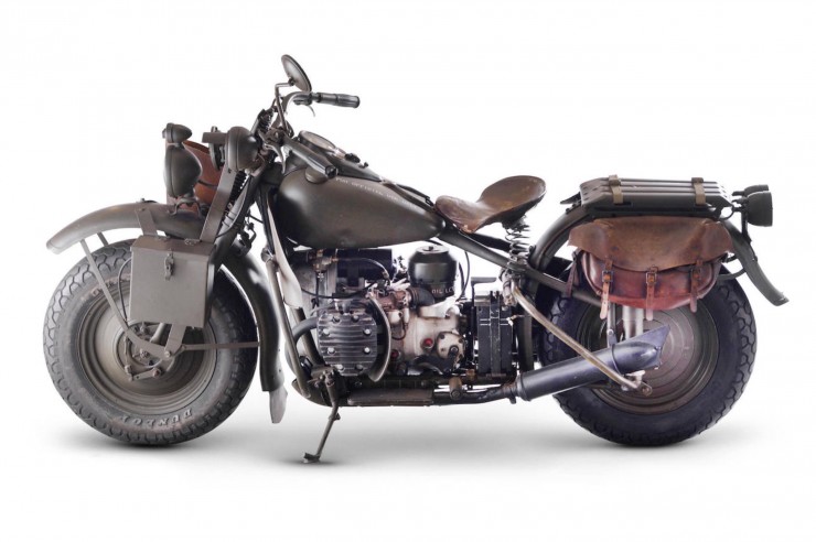 Harley-Davidson XA Military Motorcycle Based on BMW R71