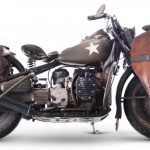 Harley-Davidson XA Military Motorcycle Based on BMW R71