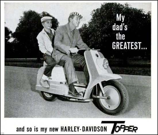 Throwback Ad: Harley-Davidson Topper