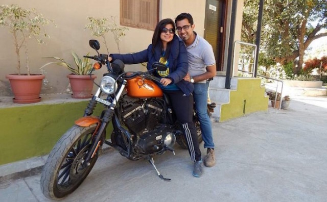 Coolest Wife in the World Buys Husband a Harley-Davidson