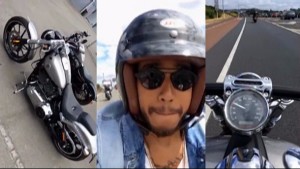 Lewis Hamilton Ditches His Outrageous Supercars for a Badass Harley