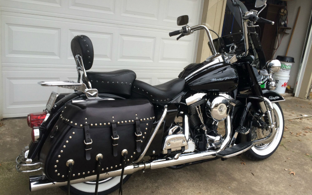 MY RIDE! A 1989 Harley-Davidson Electra Glide Bagger - Harley