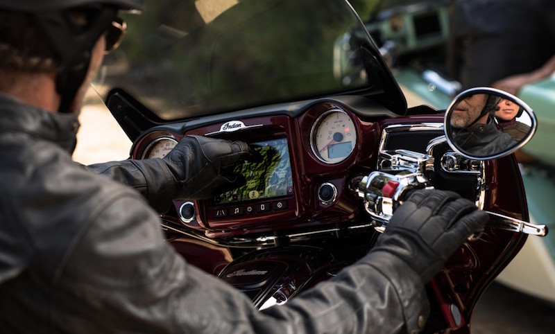 Watch Indian’s Ride Command Touchscreen System in Action