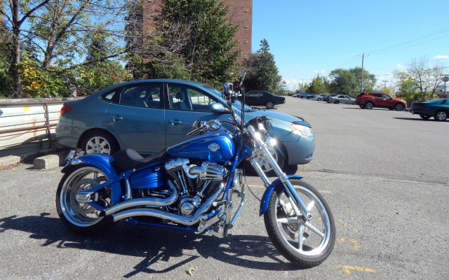 MY RIDE! A 2008 Harley-Davidson Rocker C