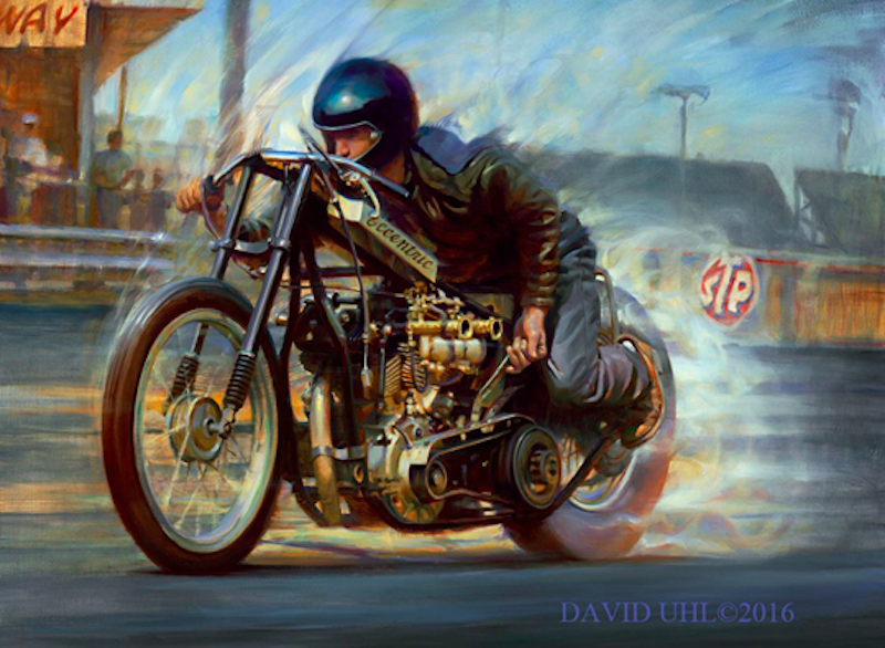 See These Stunning Harley-Davidson Paintings - Harley 