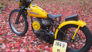 This 1949 Harley-Davidson WR is a Real Factory Racer