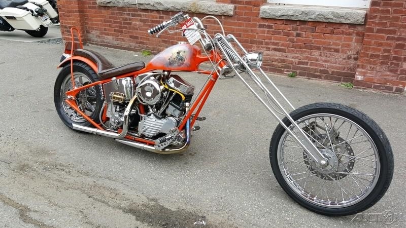 1951 Fl Chopper Is A Real 70s Survivor Harley Davidson Forums