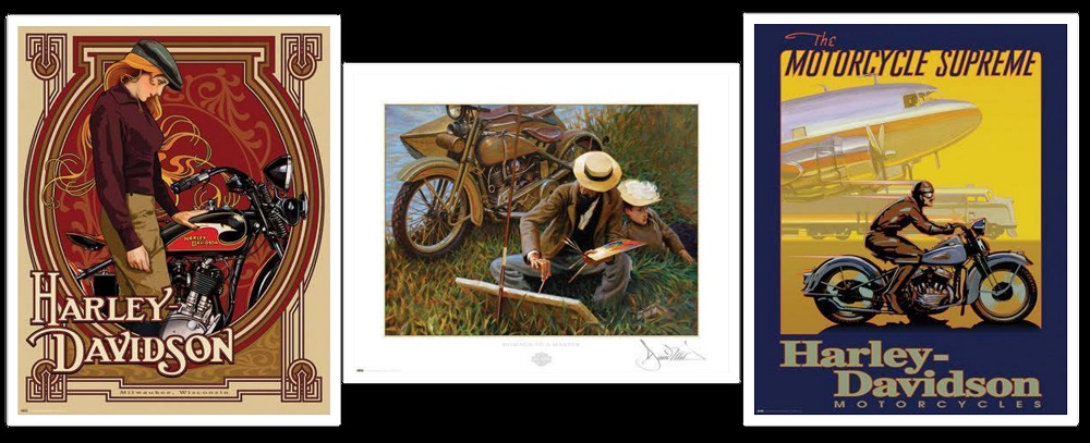 Harley Davidson Art Auction To Benefit Als Harley Davidson Forums