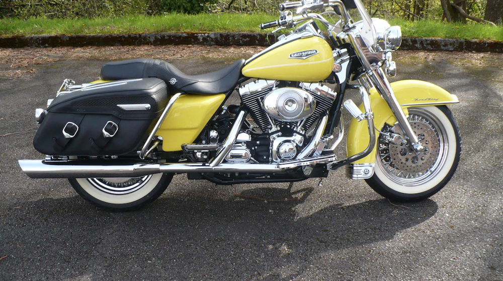 Old road harley on sale