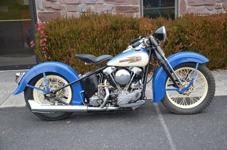 Harley Davidson Knucklehead Bobber