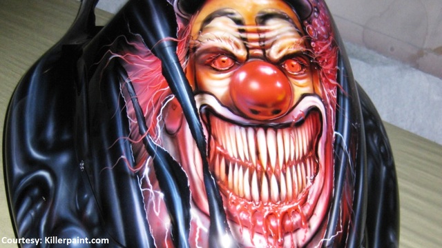 Daily Slideshow: 9 Creepy Clown-Themed Bikes