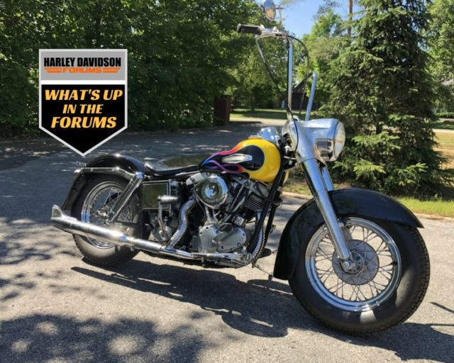 Member Shows off His Sweet New ’66 FLH Shovelhead