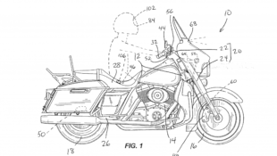 Harley Files Autonomous Braking Patent