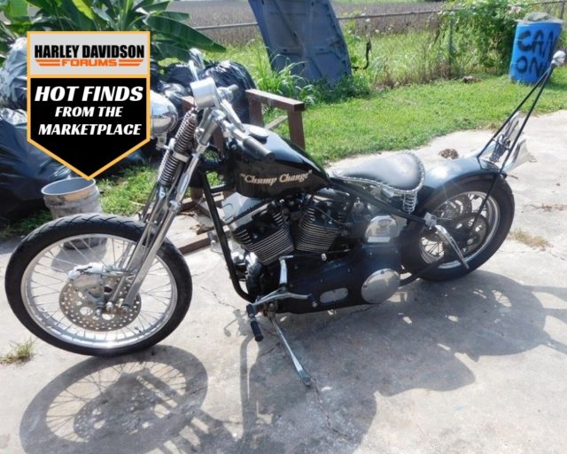 Killer Old-school Custom Harley Needs New Owner