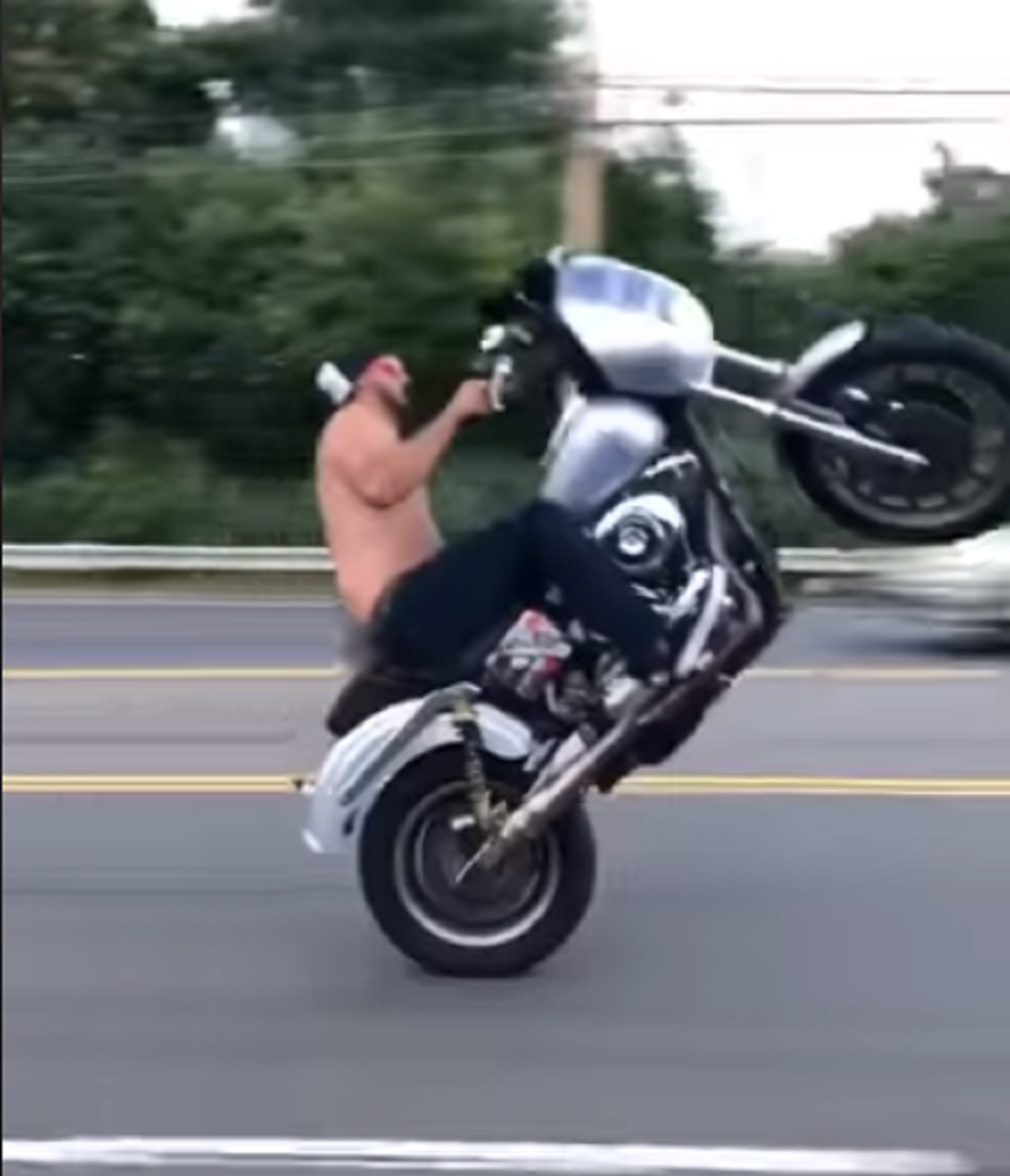 motard idiot 