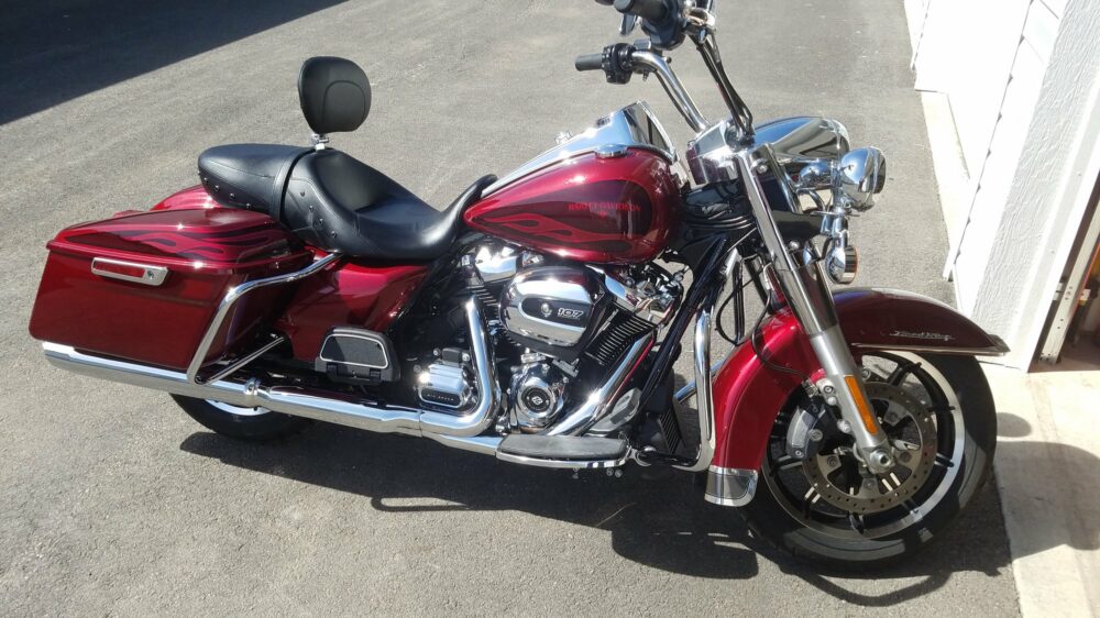 Hard Candy Hot Rod Red 2017 Road King 